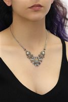 Necklace Ayala Bar Woman Shivering Moonlight in Metal Alloy Cristallo C3586 - C3586
